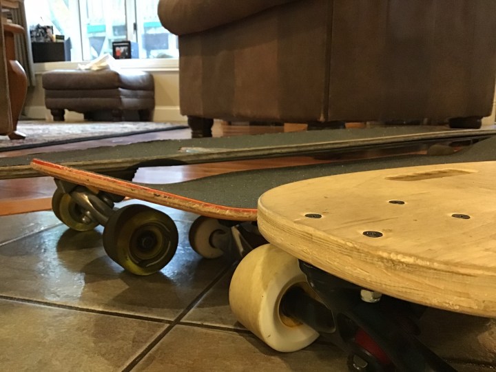 skateboard height comparisons